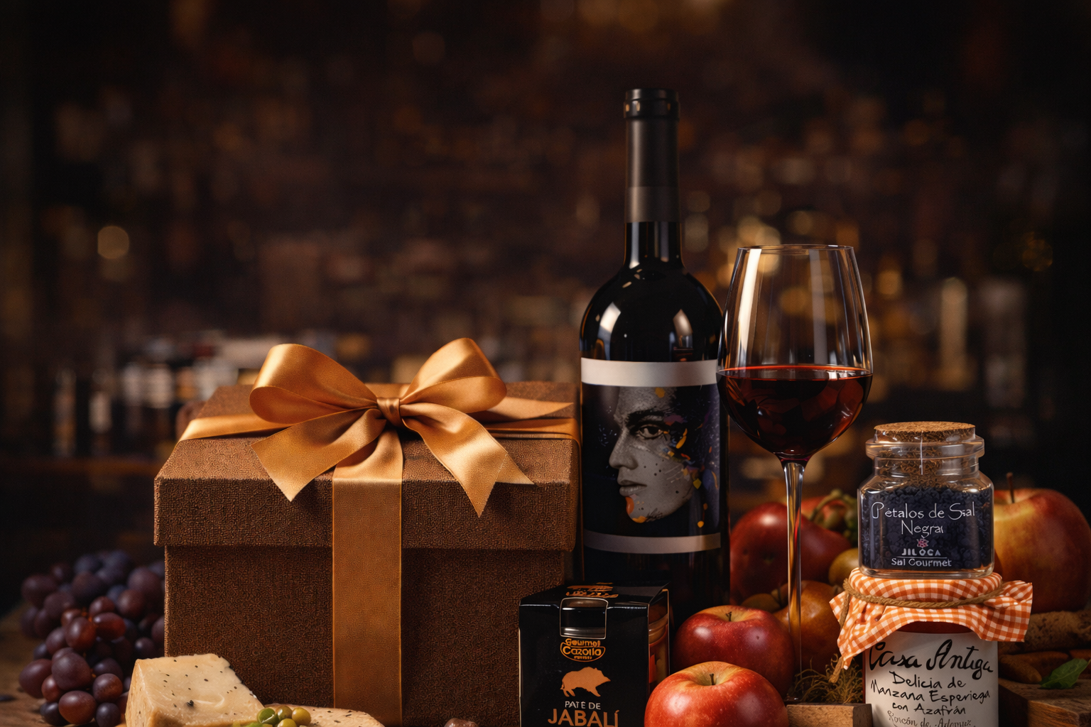 Couverture de coffret cadeau gourmand d'entreprise